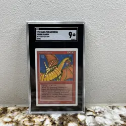 1994 Magic: The Gathering Shivan Dragon Revised Edition Rare - Image 1