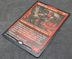 Karlach, Fury of Avernus (Foil Etched) - MTG Magic CLB Baldur's Gate- Misprint - Image 3