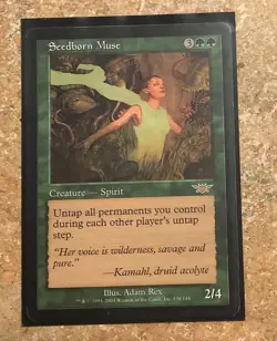 Seedborn Muse Creature Spirit Magic the Gathering 138/145 Adam Rex 1993-2003 - Image 1