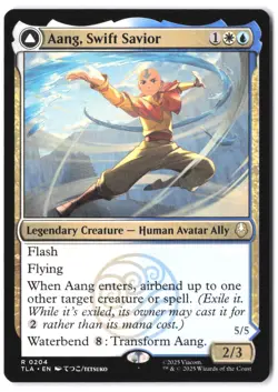 Aang, Swift Savior 204 MTG Avatar TLA NM - Image 1