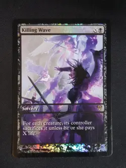 MTG - FOIL Killing Wave - Game Day Promo - LP - Image 1