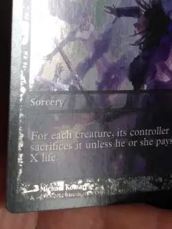 MTG - FOIL Killing Wave - Game Day Promo - LP - Image 4