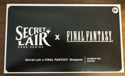 2025 MTG X Final Fantasy - “Weapons” Secret Lair SEALED - FOIL - Sealed - Image 1