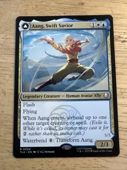 Aang, Swift Savior 204 Avatar The Last Airbender Magic the Gathering 001691 - Image 1