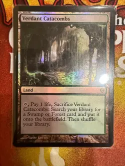 Verdant Catacombs - MTG - Zendikar *Foil* NM - Image 1