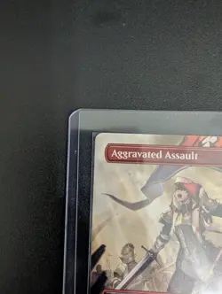 Aggravated Assault (Anime Borderless) Wilds of Eldraine: Enchanting Tales... - Image 2