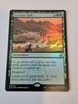 1x Tectonic Split - Foil R MTG Avatar: The Last Airbender: Eternal 144 NM x1 - Image 1