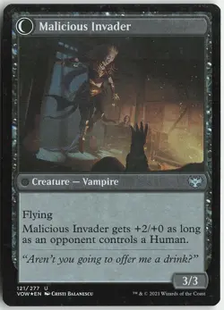 Innocent Traveler FOIL Uncommon Innistrad: Crimson Vow LP MTG - Image 2