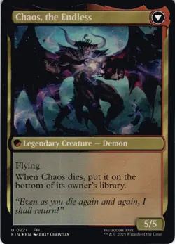 MTG Garland, Knight of Cornelia Foil NM FINAL FANTASY Magic 221 - Image 2