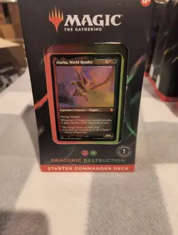 Starter Commander Deck - Draconic Destruction MTG Brand New Sealed - Image 1