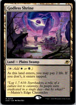 Godless Shrine Edge of Eternities Regular MTG - Image 1