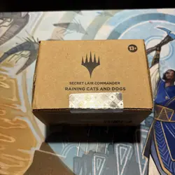 MTG x1 Secret Lair Raining Cats and Dogs Commander Deck Sealed - Image 1