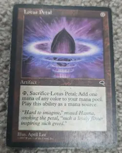 Tempest MTG 1 Lotus Petal Magic - Image 1