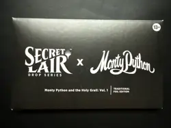 MTG Secret Lair Monty Python Vol. 1 & 2 Foil Sealed - Image 2