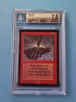 Beta Smoke Vintage MTG Graded BGS 7.5 NM+ Near Mint+ - Image 1
