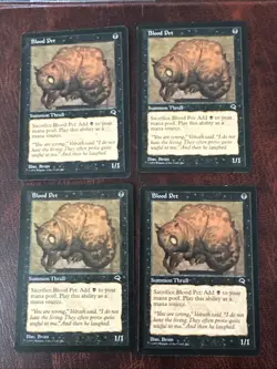 Blood Pet X4 Tempest LP Conditions see pics Front Back - Image 1