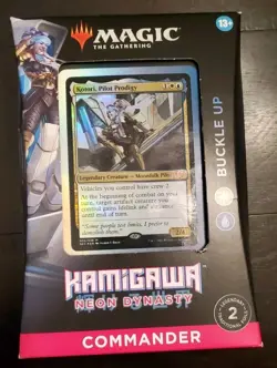 Kamigawa Neon Dynasty Commander Deck: Buckle Up MTG - Image 1