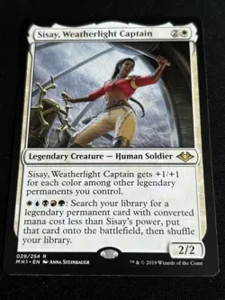 1x Sisay, Weatherlight Captain - Modern Horizons (MH1) Magic MTG - Image 1