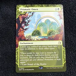 Prismatic Omen Wilds of Eldraine: Enchanting Tales Regular - Image 1