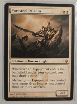 Puresteel Paladin New Phyrexia Regular - Image 1