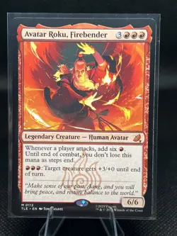 MTG TLA #112 Avatar Roku, Firebender Mythic Regular - Image 1