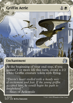 Magic MTG Griffin Aerie [Wilds of Eldraine: Enchanting Tales] - Image 1