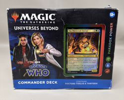 Magic Gathering MTG Universes Beyond Doctor Who Paradox Power Twelve Thirteen - Image 1