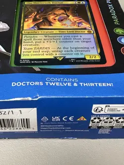 Magic Gathering MTG Universes Beyond Doctor Who Paradox Power Twelve Thirteen - Image 5