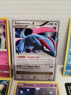 Mixed LOT Pokemon TCG Salamence LV.X 98/99 Platinum Holo Rare DEWGONG GARDEVOIR - Image 2