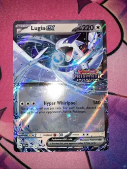 Lugia ex 082/131 Prismatic Evolutions Stamp Premium Collection Holo Pokemon NM - Image 2