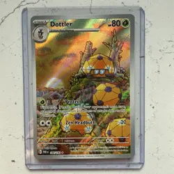 Dottler 184/182 Pokemon Scarlet & Violet Paradox Rift Illustration Rare - Image 1