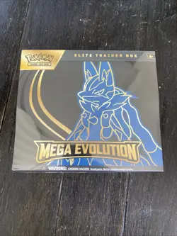 Pokemon Mega Evolution Lucario Elite Trainer Box ETB New | Sealed | In Hand - Image 1