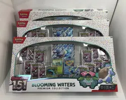 Pokemon Scarlet & Violet 151 Blooming Waters Premium Collection Bundle LOT OF 3 - Image 1