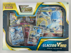 Pokemon TCG: Glaceon VSTAR Special Collection Box Sealed w/ Evolving Skies Packs - Image 1