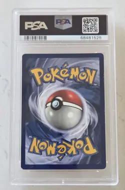 1999 POKEMON Shadowless Base Set 1ST Edition #63 Squirtle Graded PSA 7 Tcg Slab - Image 2