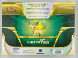 Pokemon TCG: Leafeon VSTAR Special Collection Box Sealed w/ Evolving Skies Packs - Image 2