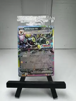 Pokemon Prismatic Evolutions Umbreon SEALED Stamped Surprise Box Promo 060/131 - Image 1