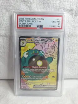 PSA 10 Pokemon Ionos Bellibolt EX 172/159 Ultra Rare Full Art Journey Together - Image 1