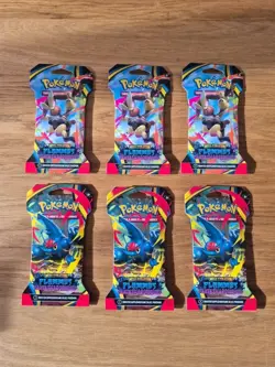 Lot de 6 booster blister pokemon flammes fantasmagoriques Me02 neuf scelle Fr - Image 1