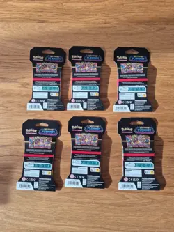 Lot de 6 booster blister pokemon flammes fantasmagoriques Me02 neuf scelle Fr - Image 2