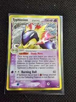Typhlosion (Delta Species) 12/101 Pokemon TCG: EX Dragon Frontiers Holo Rare LP - Image 1