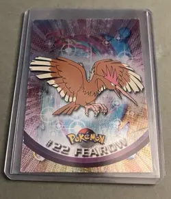 Pokemon TCG Fearow 22 Topps Holo Foil 2000 Series 1 TV Animation Edition - Image 1
