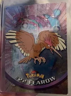 Pokemon TCG Fearow 22 Topps Holo Foil 2000 Series 1 TV Animation Edition - Image 3
