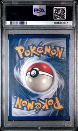 1999 POKEMON FOSSIL 1ST EDITION #37 GRAVELER PSA 8 - Image 2