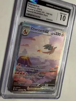 Charizard ex 199/165 SIR - Pokemon Scarlet & Violet 151 CGC 10 - Image 4