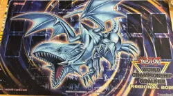 Yugioh Regional 2025 WCQ "Heart of the Blue-Eyes" Spielmatte - Image 1