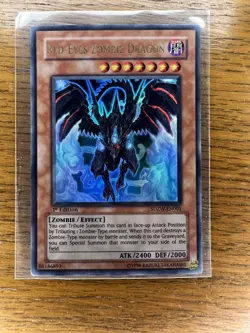 Yu-Gi-Oh - Red-Eyes Zombie Dragon 1st Edition SDZW-EN001 - Image 1