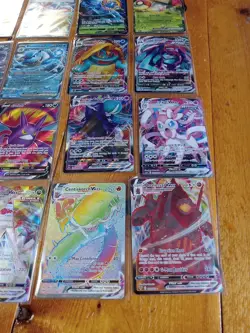 Pokemon Card Lot 16 Binder VMAX VSTAR Lot Full Art Lot Team Rocket Mint Rare - Image 3