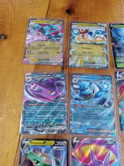 Pokemon Card Lot 16 Binder VMAX VSTAR Lot Full Art Lot Team Rocket Mint Rare - Image 5