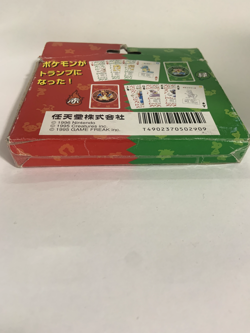 Very Rare Pokemon poker card Red & Green Playing Cards 1996 Charizard From JP 02 - Image 5